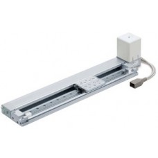 SMC Electric Cylinders LEMC Electric Actuator, Low Profile Slider Type, Cam Follower Guide Type, Step Motor (Servo/24 VDC)